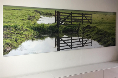 Foto achter acryl – kristalhelder kleurecht