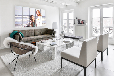 Meerluik canvas wanddecoratie